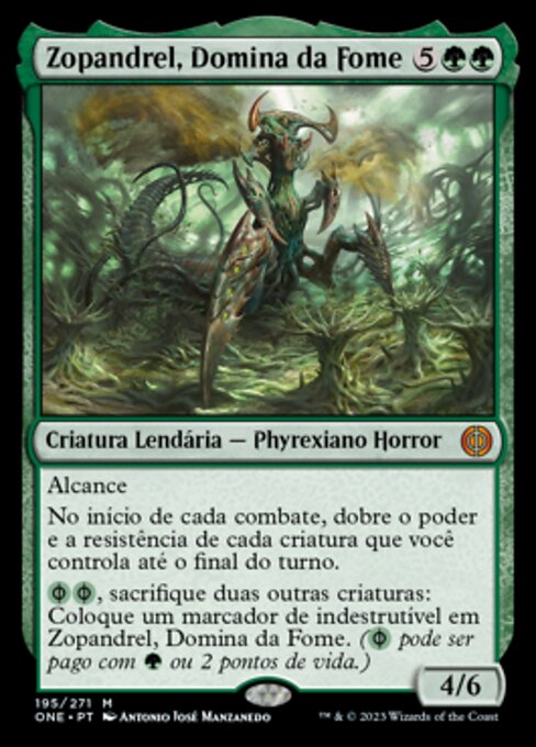 Zopandrel, Domina da Fome