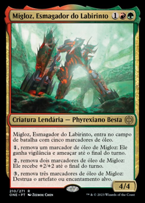 Migloz, Esmagador do Labirinto