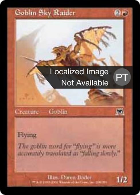 Goblin Atacante Celeste