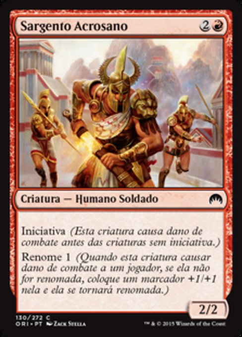 Sargento Acrosano