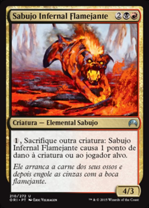 Sabujo Infernal Flamejante