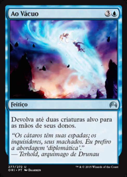 Ao Vácuo