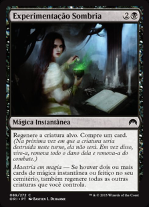Experimentação Sombria
