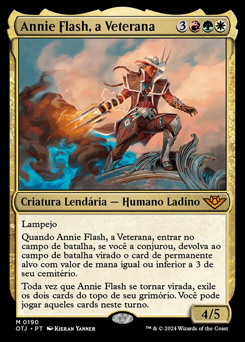 Annie Flash, a Veterana