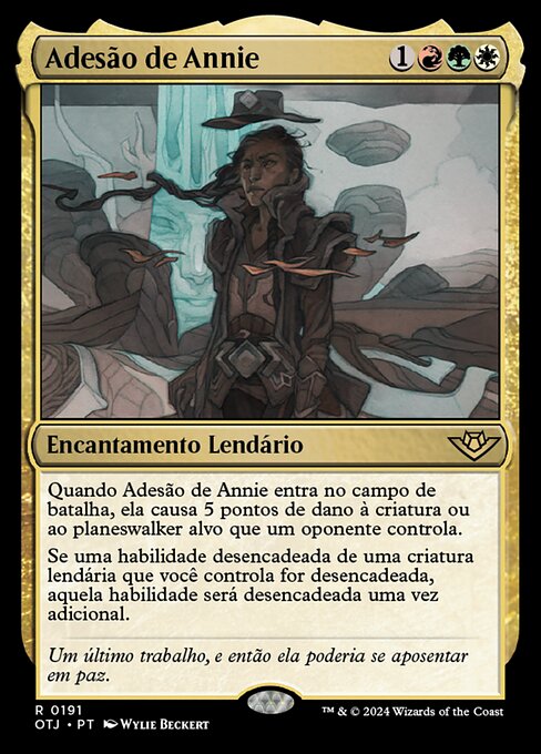 Adesão de Annie