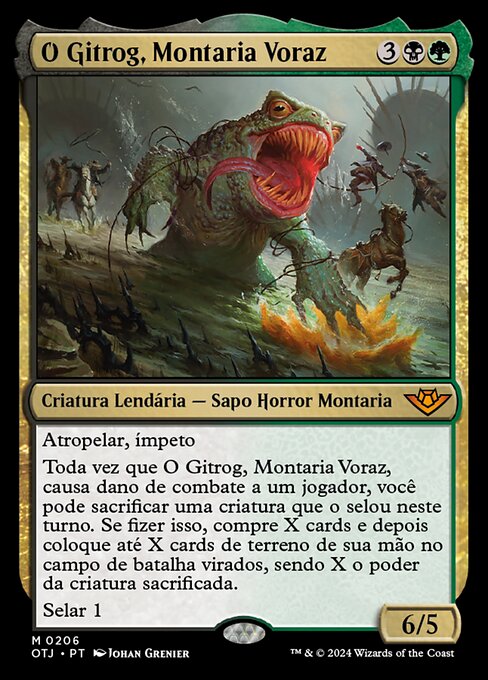 O Gitrog, Montaria Voraz