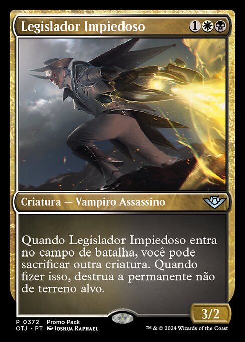 Legislador Impiedoso
