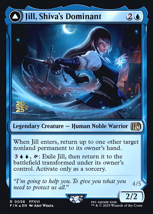 Jill, Shiva's Dominant // Shiva, Warden of Ice