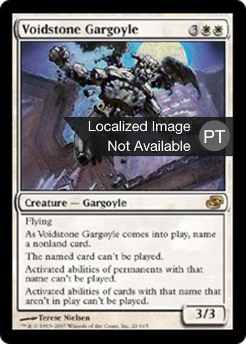 Gárgula de Pedra Vazia