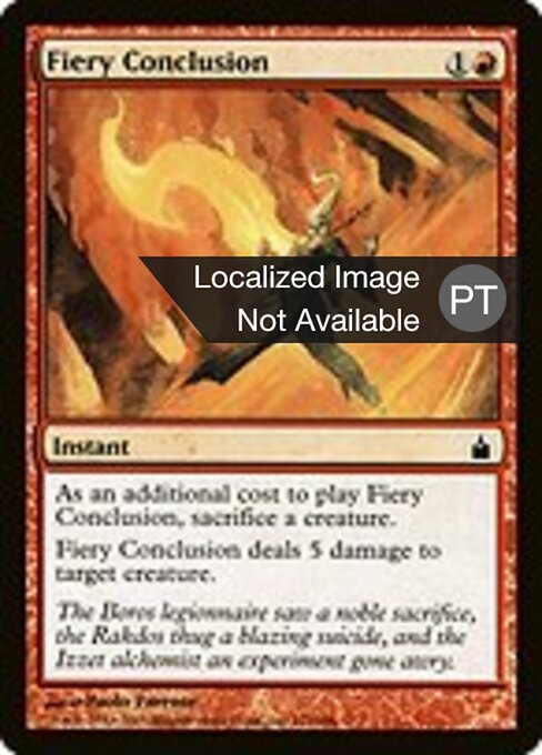 Conclusão Flamejante