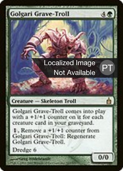 Trol de Túmulo Golgari