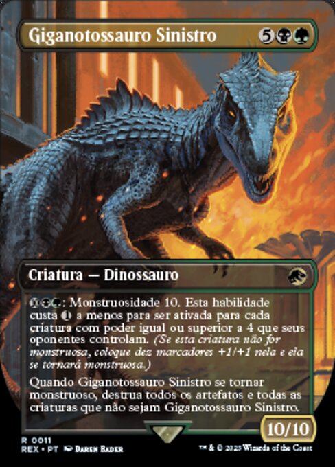Giganotossauro Sinistro