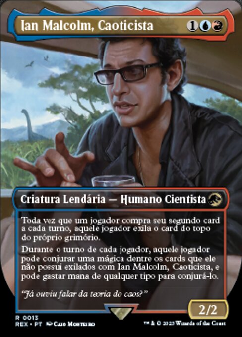 Ian Malcolm, Caoticista