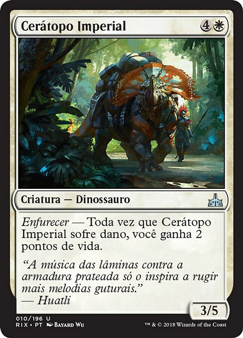 Cerátopo Imperial