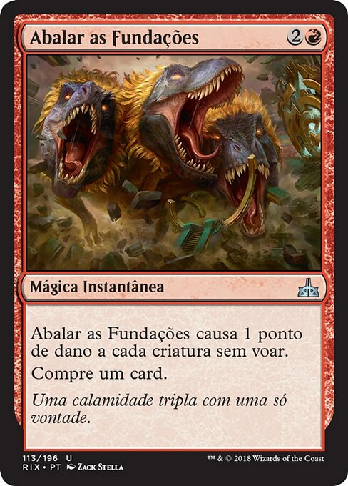 Abalar as Fundações