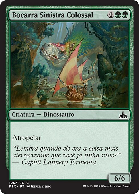 Bocarra Sinistra Colossal