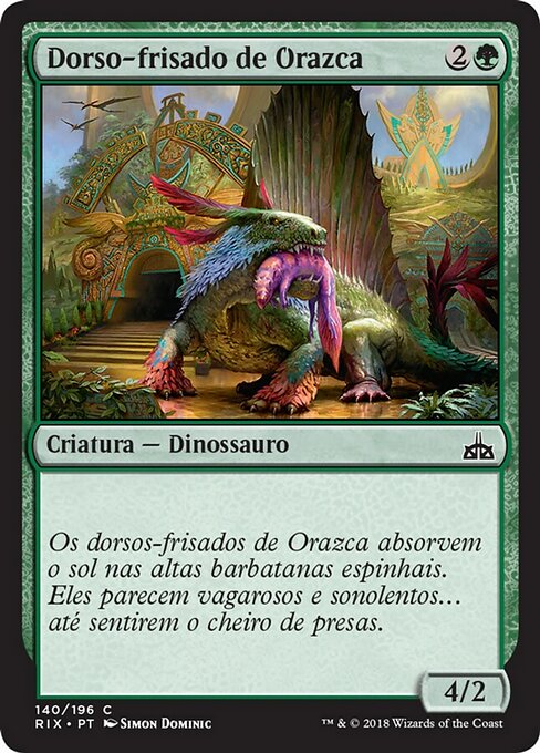 Dorso-frisado de Orazca