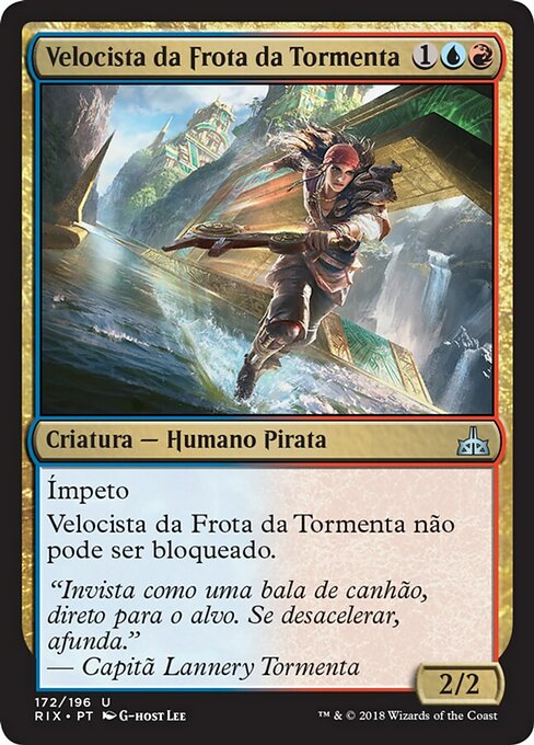 Velocista da Frota da Tormenta