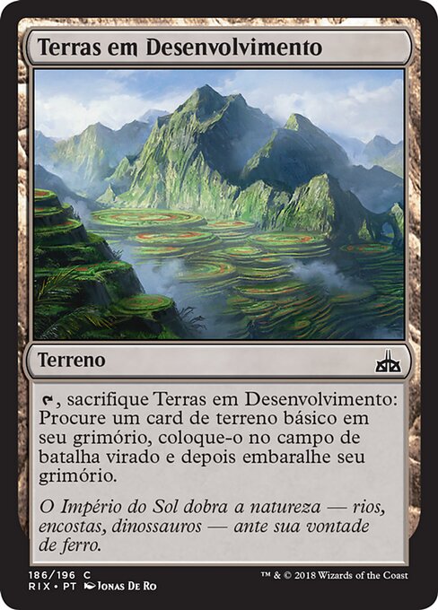 Terras em Desenvolvimento