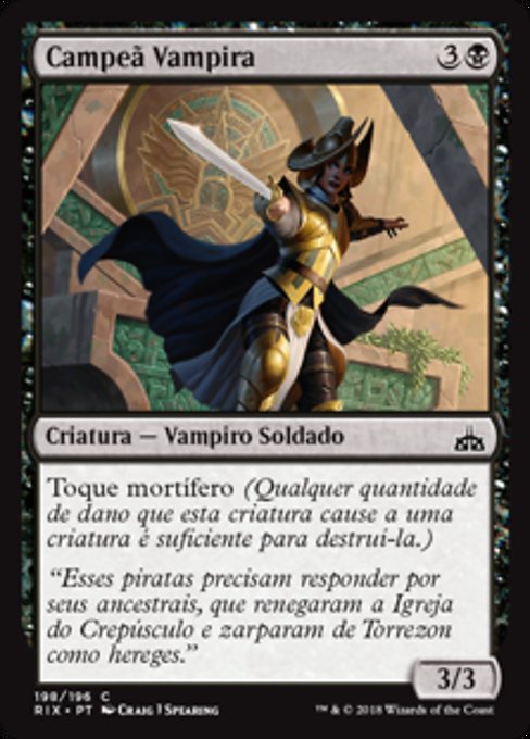 Campeã Vampira