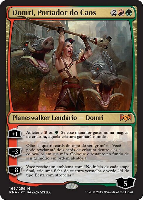 Domri, Portador do Caos