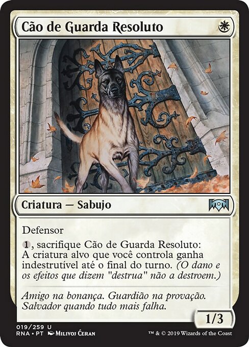 Cão de Guarda Resoluto