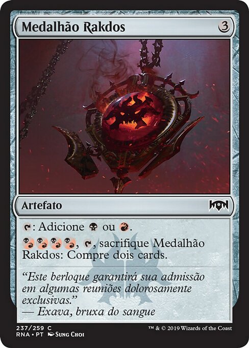 Medalhão Rakdos