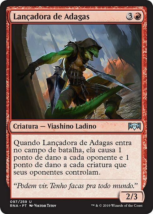 Lançadora de Adagas