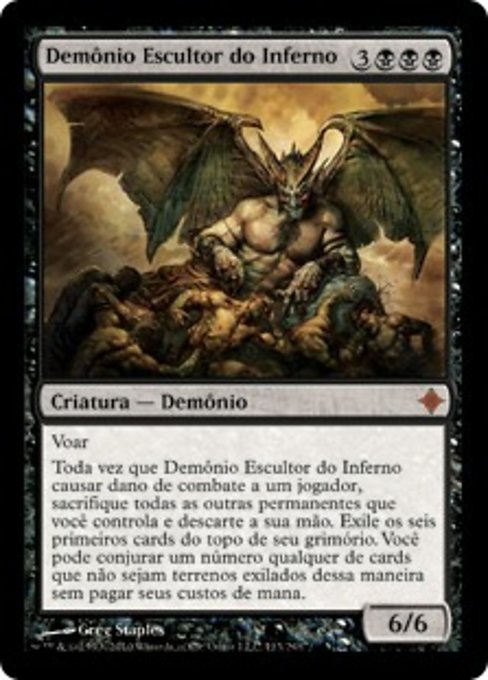 Demônio Escultor do Inferno
