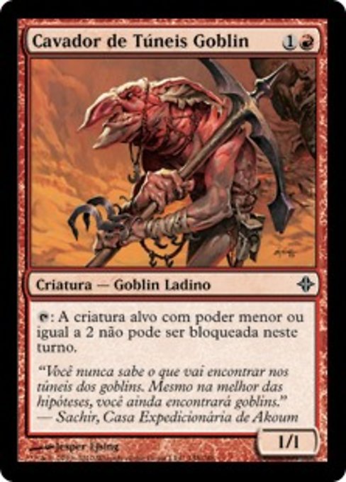 Cavador de Túneis Goblin