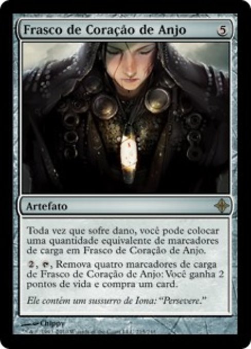 Frasco de Coração de Anjo