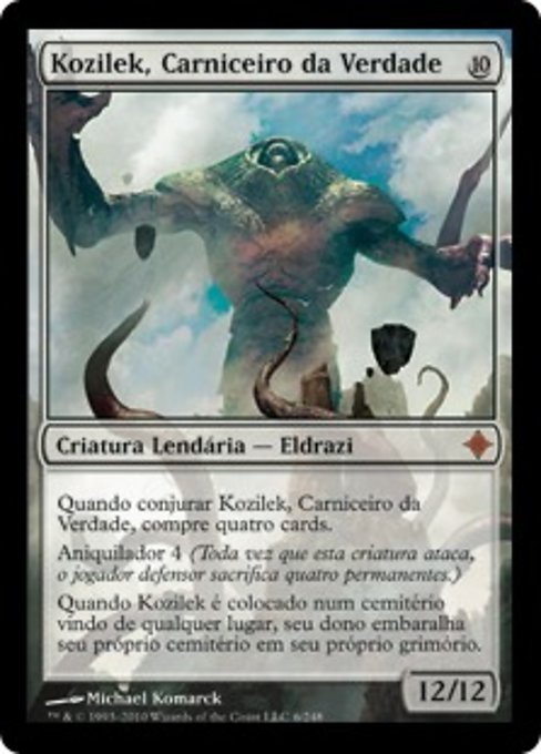 Kozilek, Carniceiro da Verdade