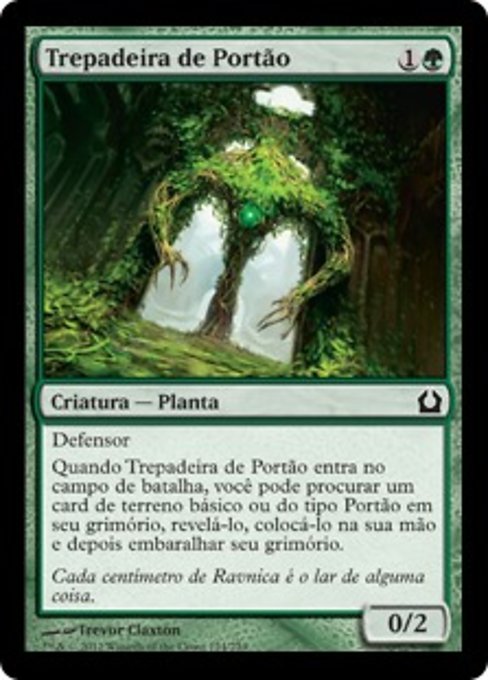 Trepadeira de Portão