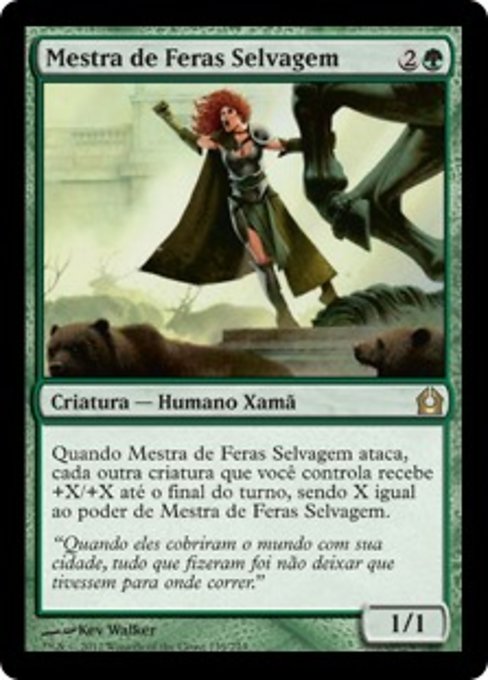 Mestra de Feras Selvagem