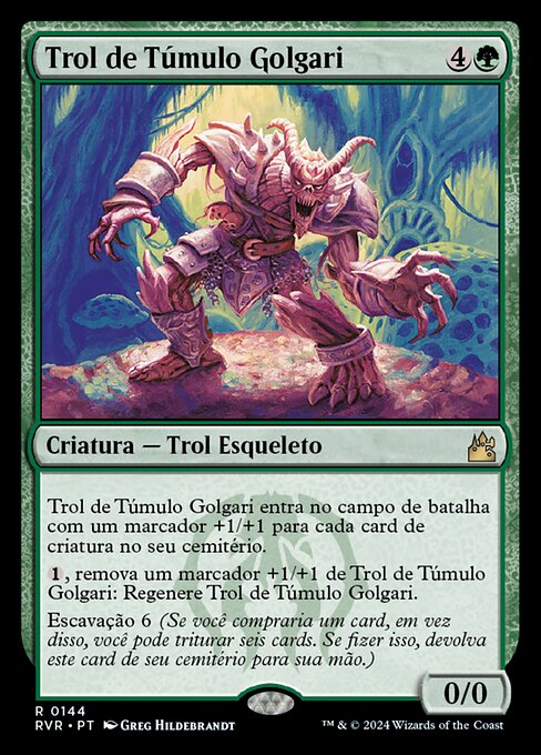 Trol de Túmulo Golgari