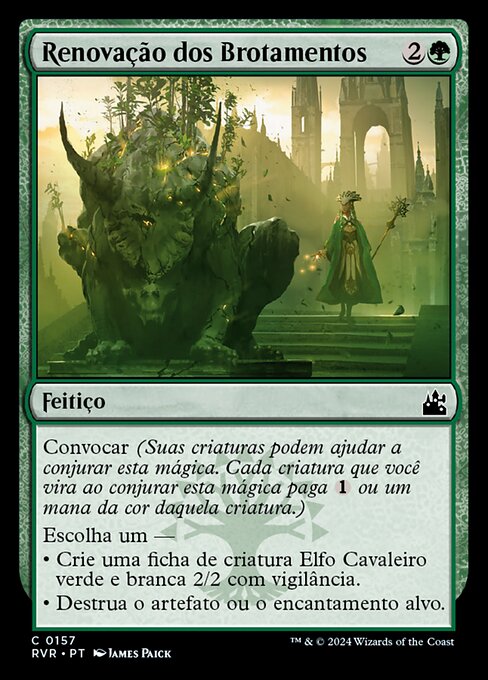 Renovação dos Brotamentos