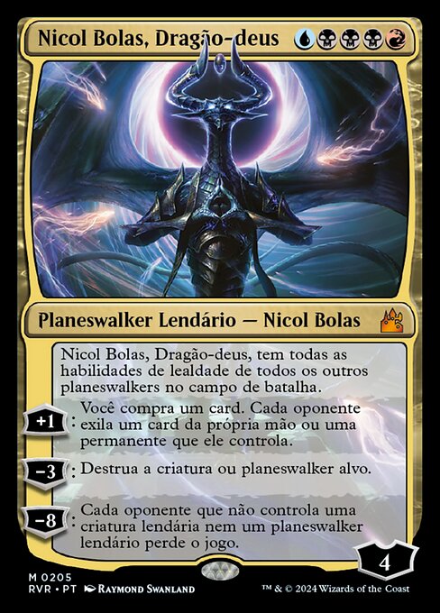 Nicol Bolas, Dragão-deus