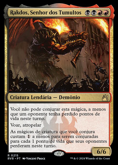 Rakdos, Senhor dos Tumultos