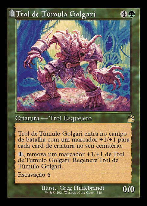 Trol de Túmulo Golgari
