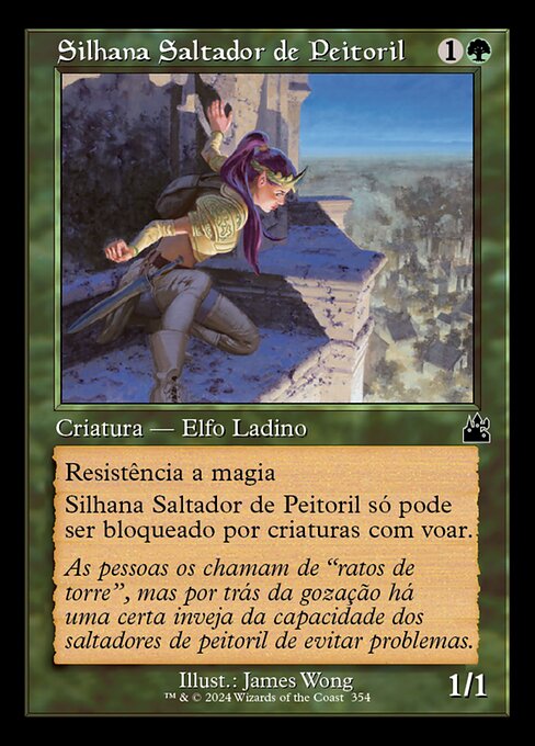 Silhana Saltador de Peitoril