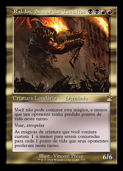 Rakdos, Senhor dos Tumultos