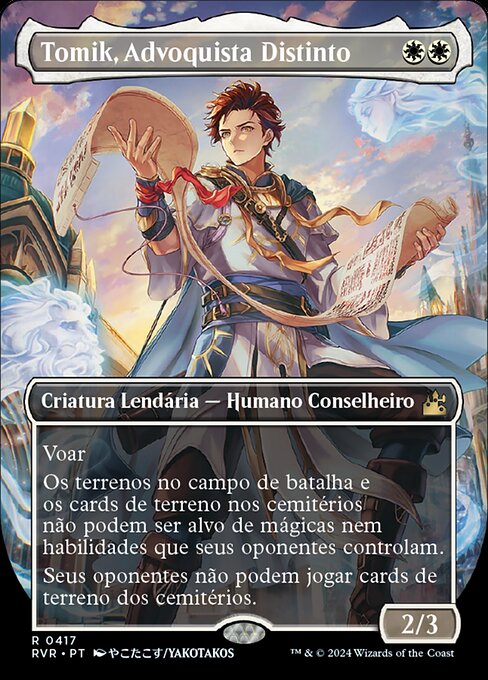 Tomik, Advoquista Distinto