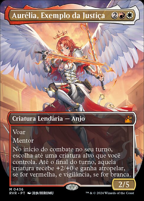 Aurélia, Exemplo da Justiça