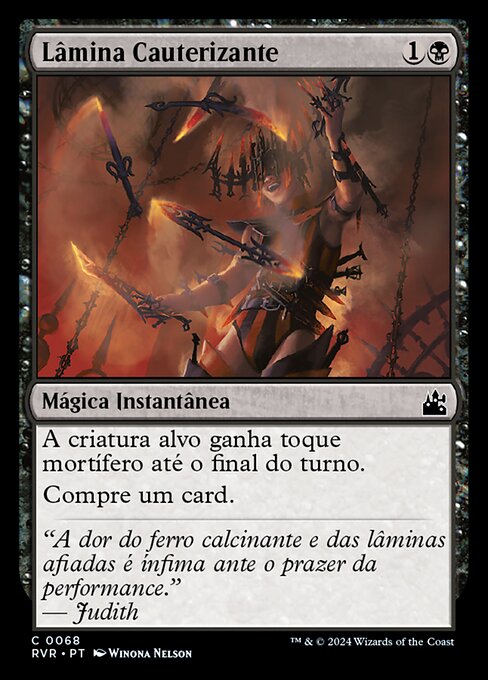Lâmina Cauterizante