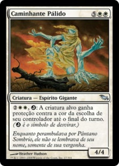 Caminhante Pálido