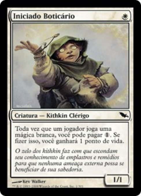 Iniciado Boticário