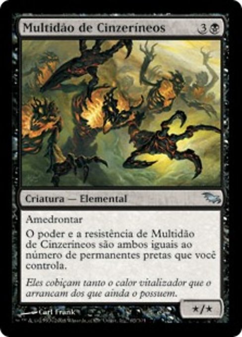 Multidão de Cinzeríneos
