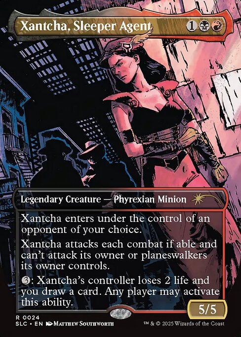 Xantcha, Sleeper Agent