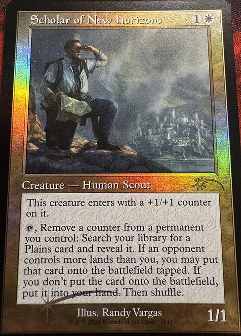 Scholar of New Horizons