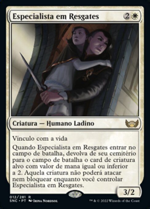 Especialista em Resgates